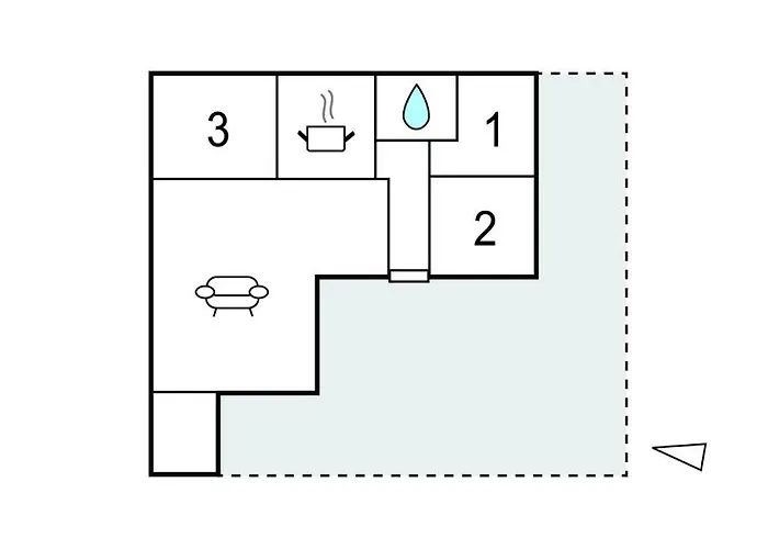 Ferienhaus 3 Bedroom Cozy In *